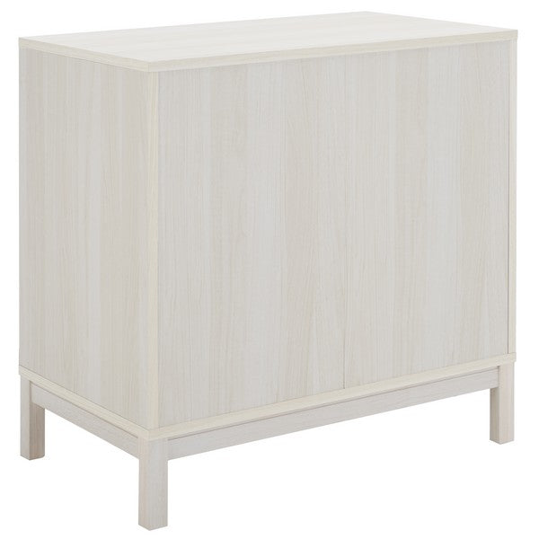 Galio 3 Drawer Chest in Bleached White