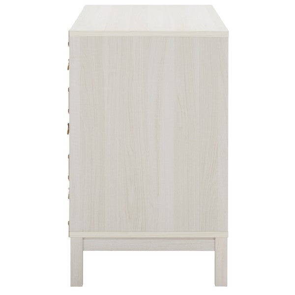 Galio 3 Drawer Chest in Bleached White