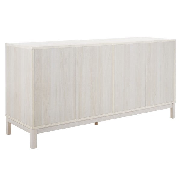 Galio 6 Drawer Chest in Bleached White
