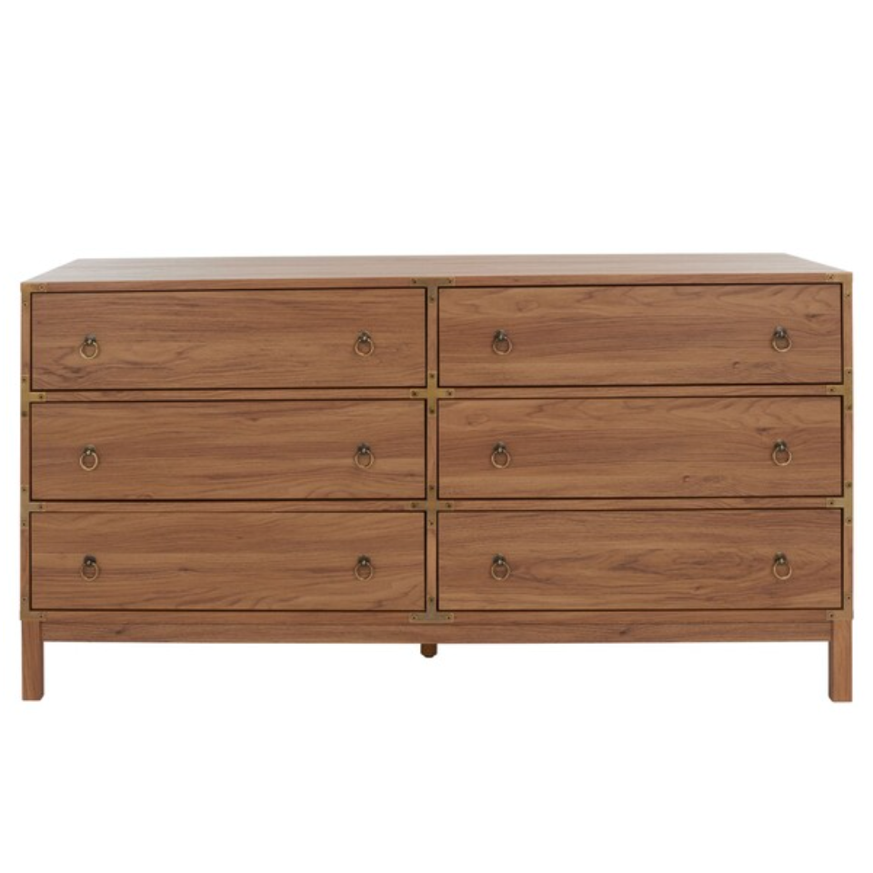 Galio 6 Drawer Chest in Oak