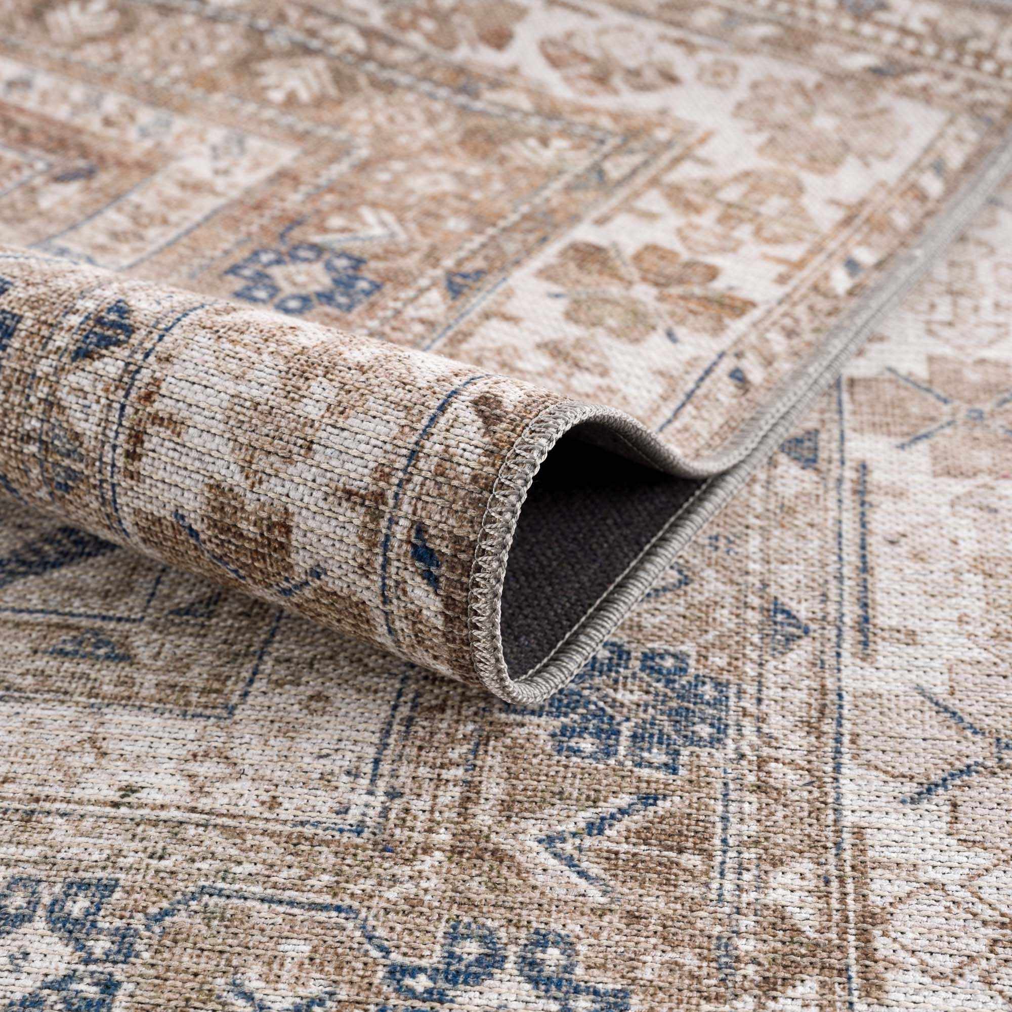 Baltinglass Flat Pile Washable Rug