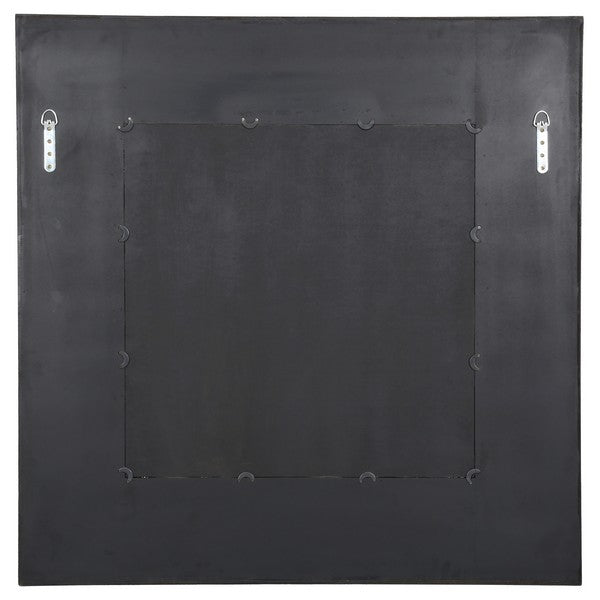 Kaya Square Wood Mirror in Walnut