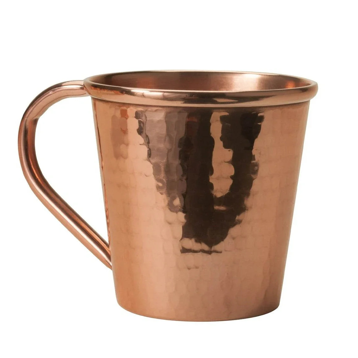 Solid Copper Mule Mug, Copper Handle, 18 oz - The Mayfair Hall
