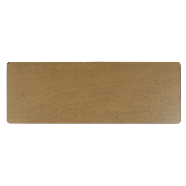Preslyn Wood Console Table in Desert Brown