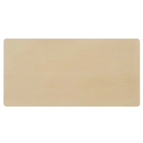 Haven Wood Coffee Table in Natural with Shelf
