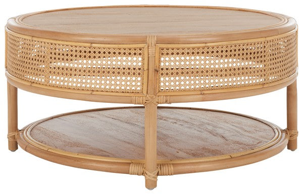 Arvid Natural Coffee Table - The Mayfair Hall