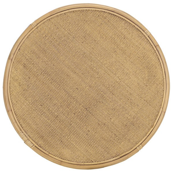 Arvid Rattan Coffee Table in Honey Brown