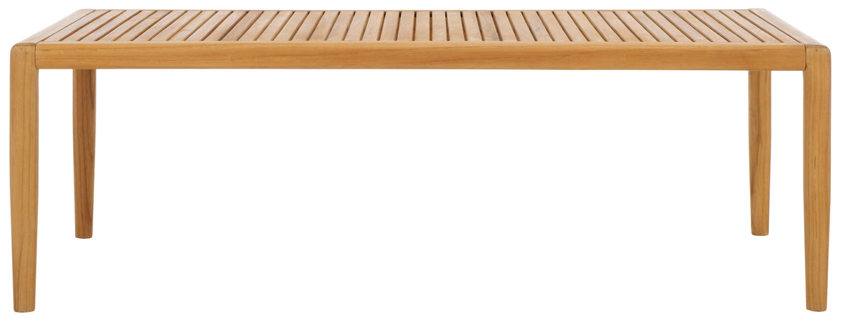 Tortuga Eucalyptus Patio Coffee Table in Natural
