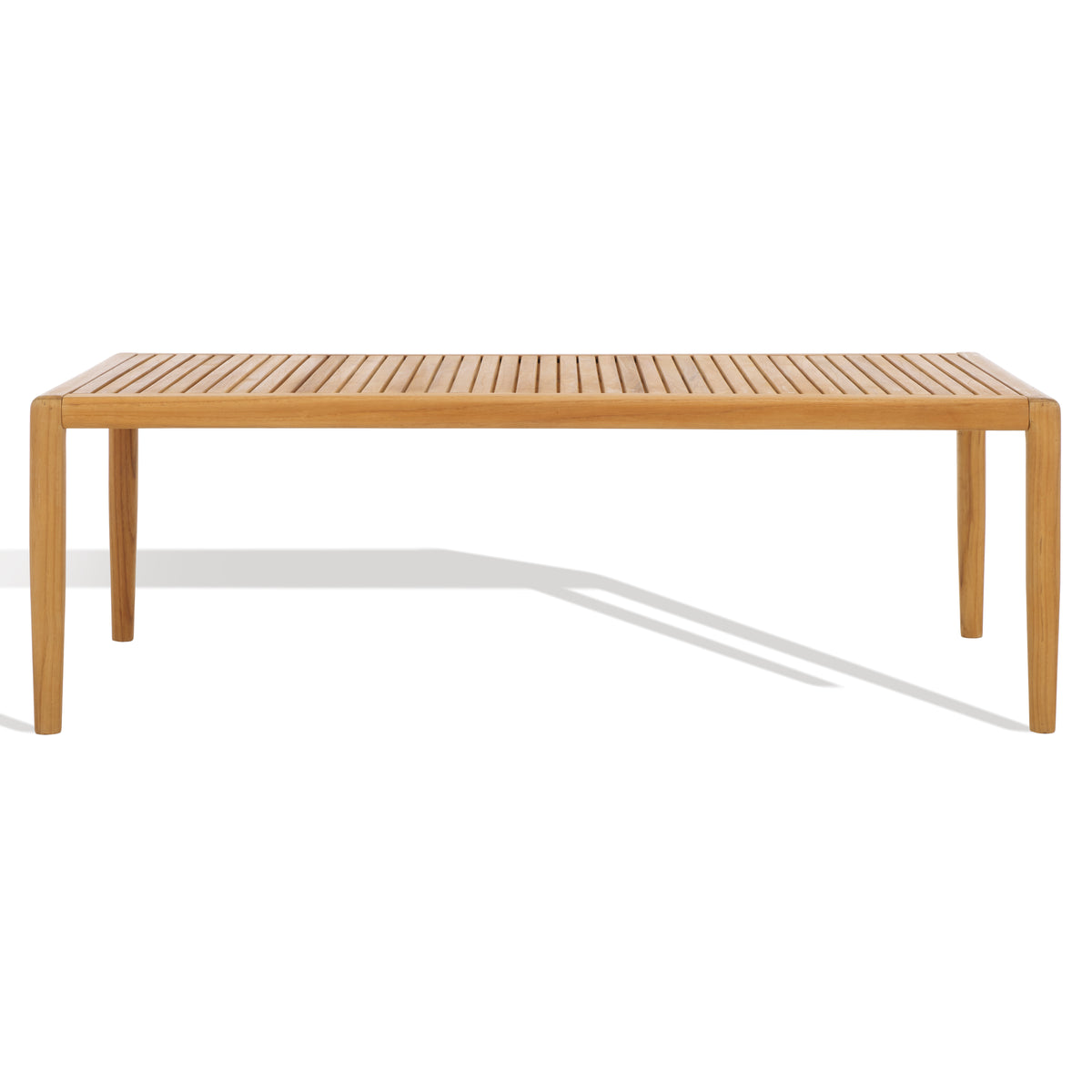 Tortuga Eucalyptus Patio Coffee Table in Natural