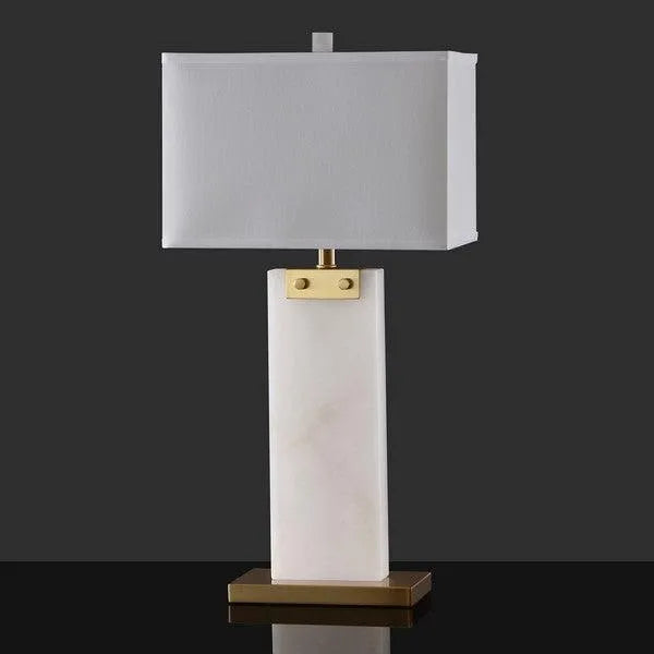Morgen Glamorous Alabaster Table Lamp Safavieh