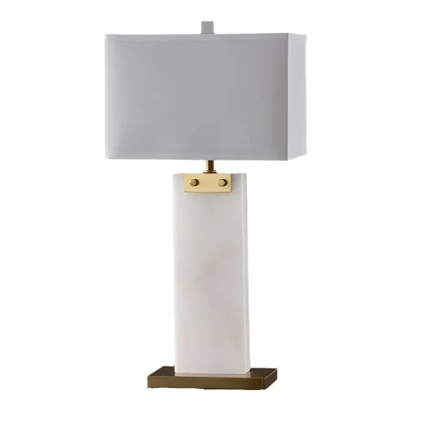 Morgen Glamorous Alabaster Table Lamp - The Mayfair Hall