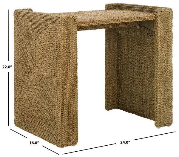Safavieh Wynima Natural Sea Grass Accent Table