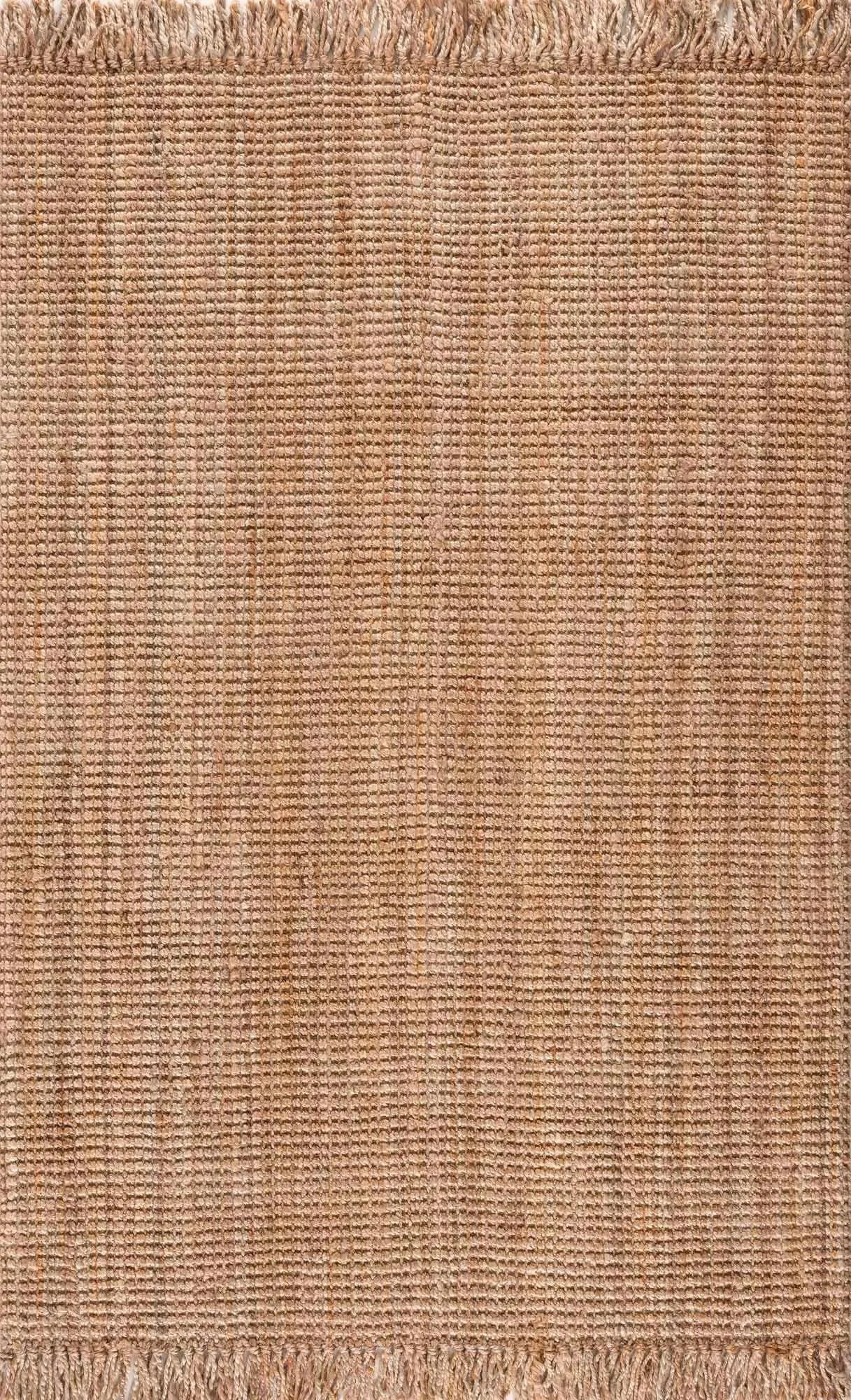 Senneterre Jute Rug in Light Brown