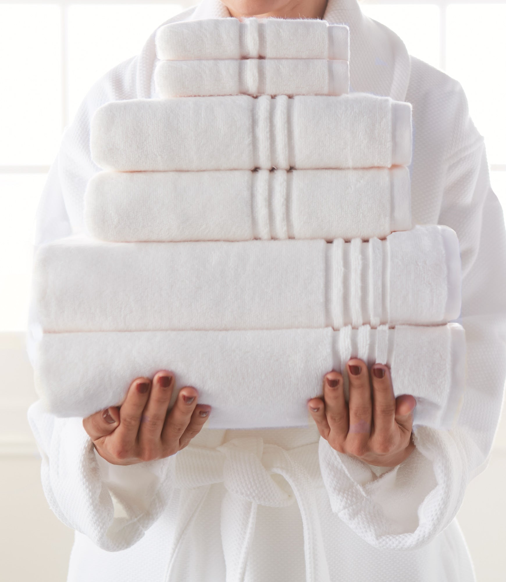 Chelsea Cotton Bath Towel With a Wide-ribbed Dobby