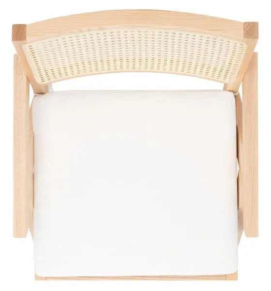 Colette Natural Rattan Accent Chair - The Mayfair Hall