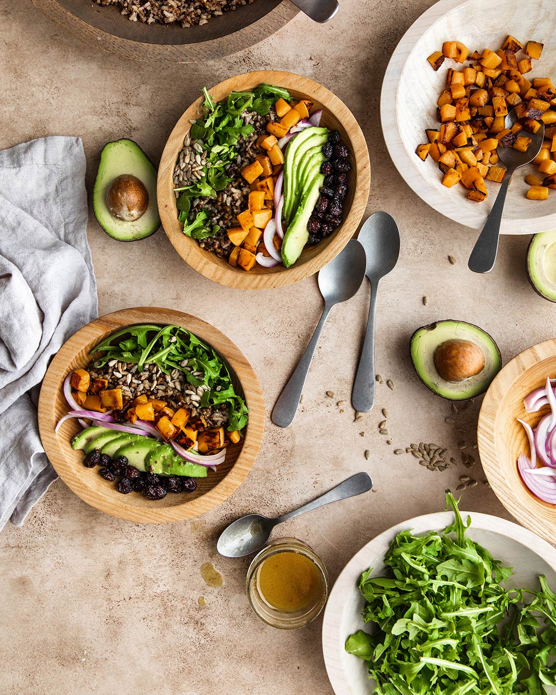 Crafted Wooden Bowls - Natural