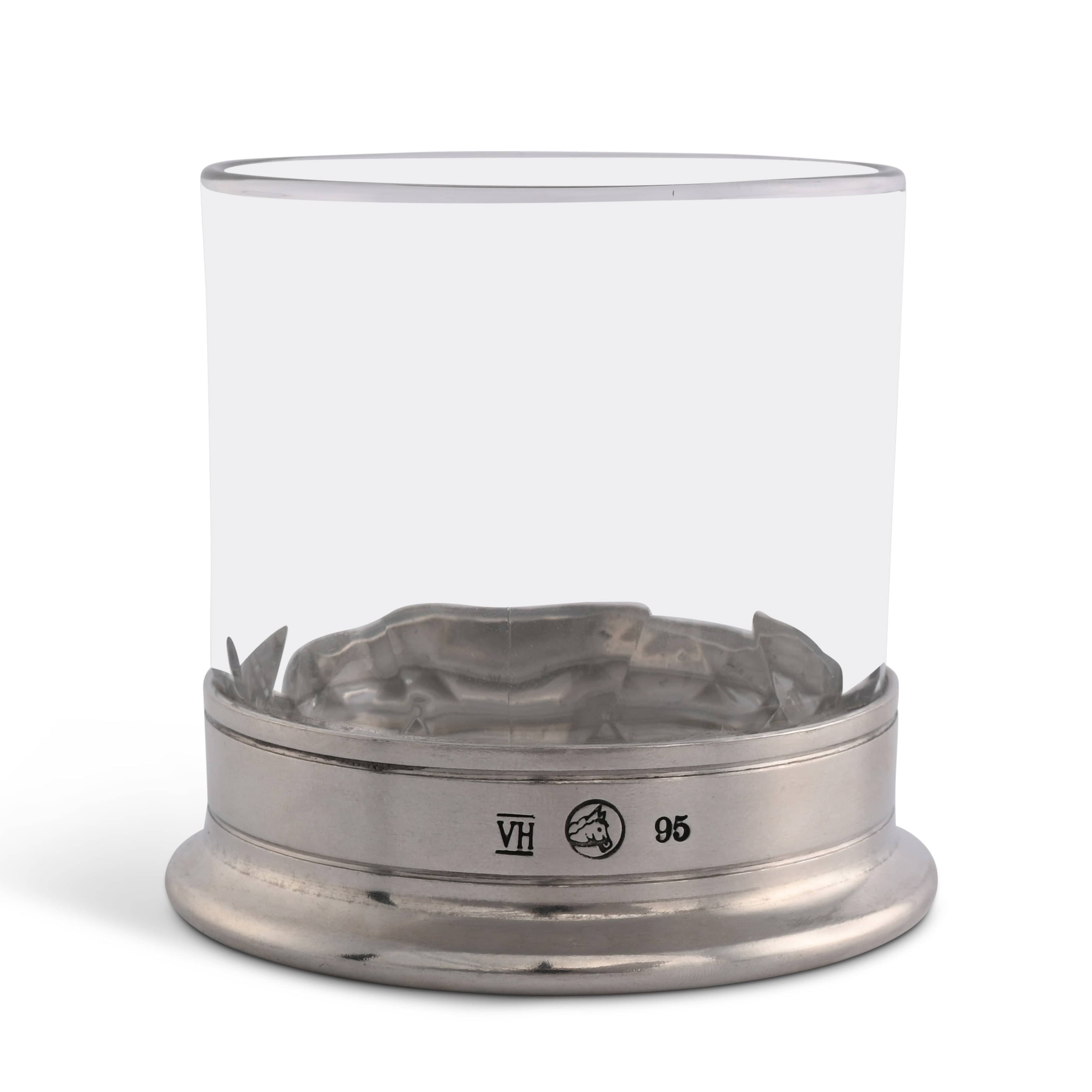 Double Old-Fashioned - Hatched Glass