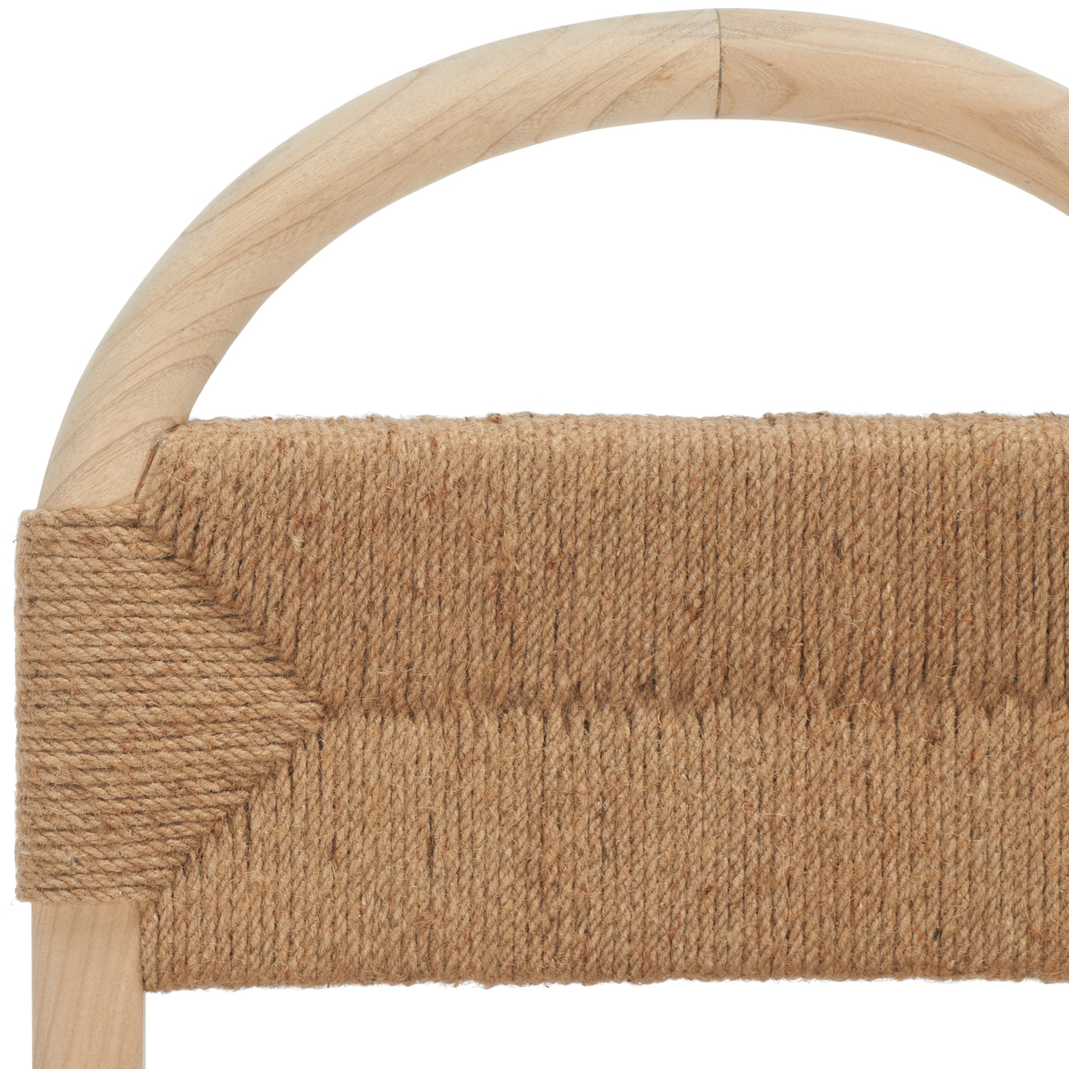 Ottilie Dining Chair in Natural Sungkai and Natural Jute Rope