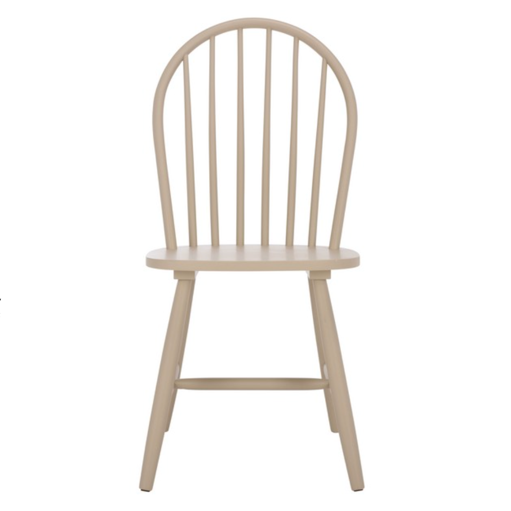 Omaha Wood Dining Chair in Khaki (Set of 2)