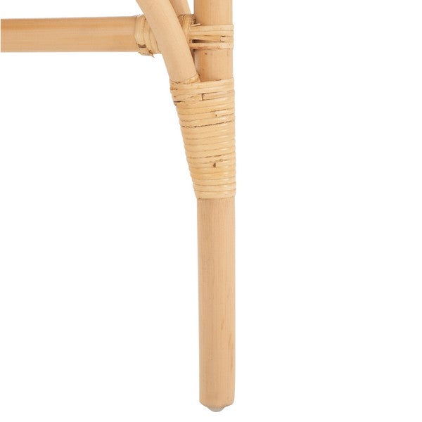 Austri Rattan Dining Chair in Natural with Cushion (Set of 2)