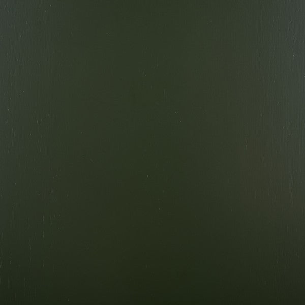 Rasia Wooden Side Chair in Dark Green with Ladder Back