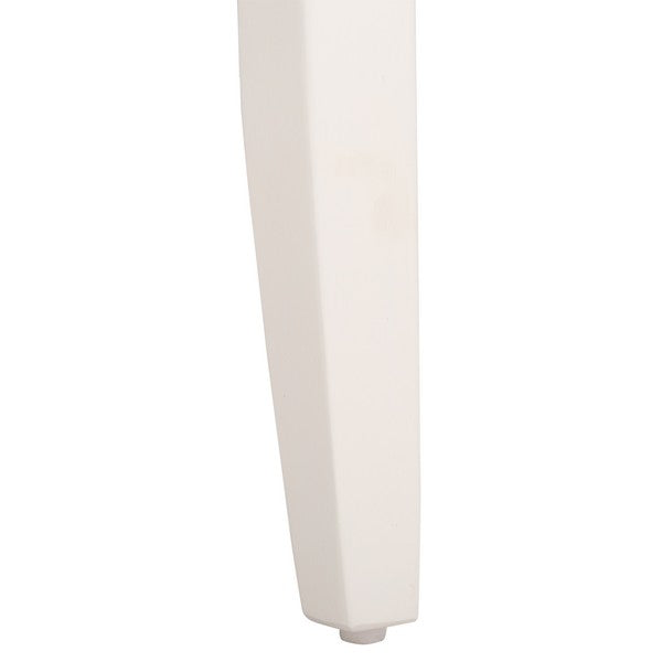 Hannelore Wooden Arm Chair in White