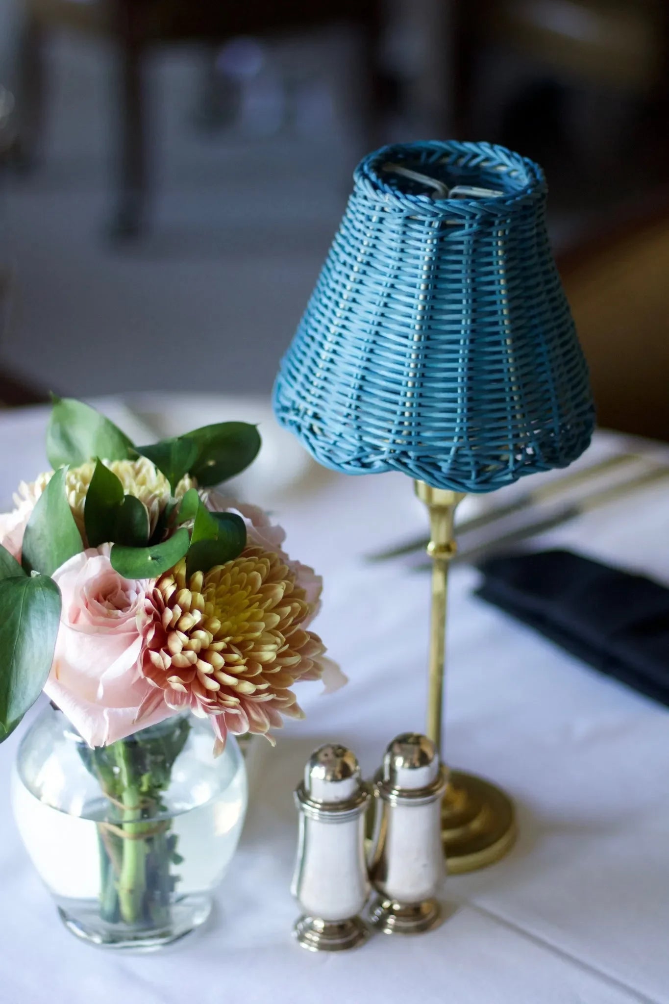 Petite Handwoven Lampshades (Scalloped Base) - The Mayfair Hall