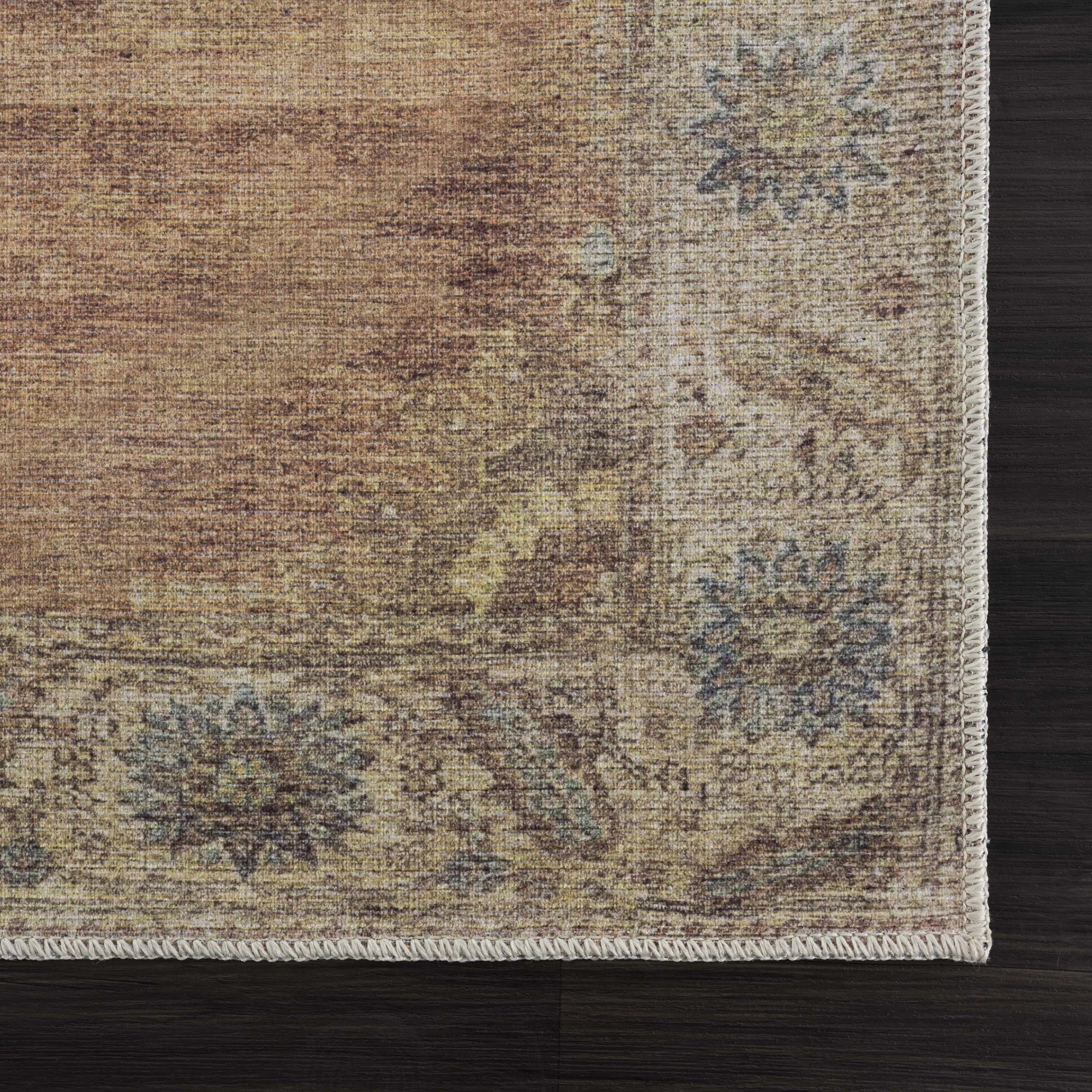 Powhatan Chenille-Polyester Thin Rug
