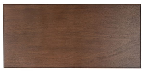 Henric 1 Drawer 2 Shelf Desk in Brown