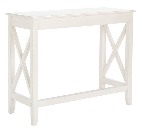 Kaytee Desk in Distressed White