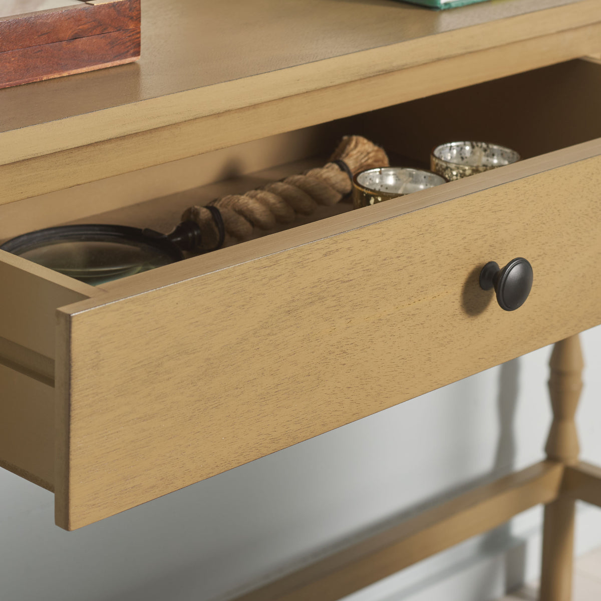 Astaroth Desk in Desert Brown