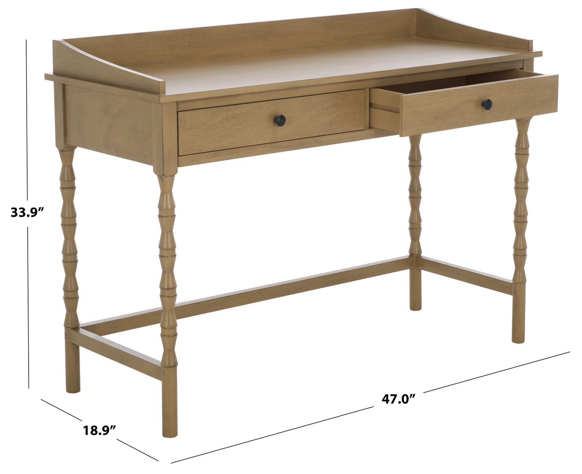 Astaroth Desk in Desert Brown