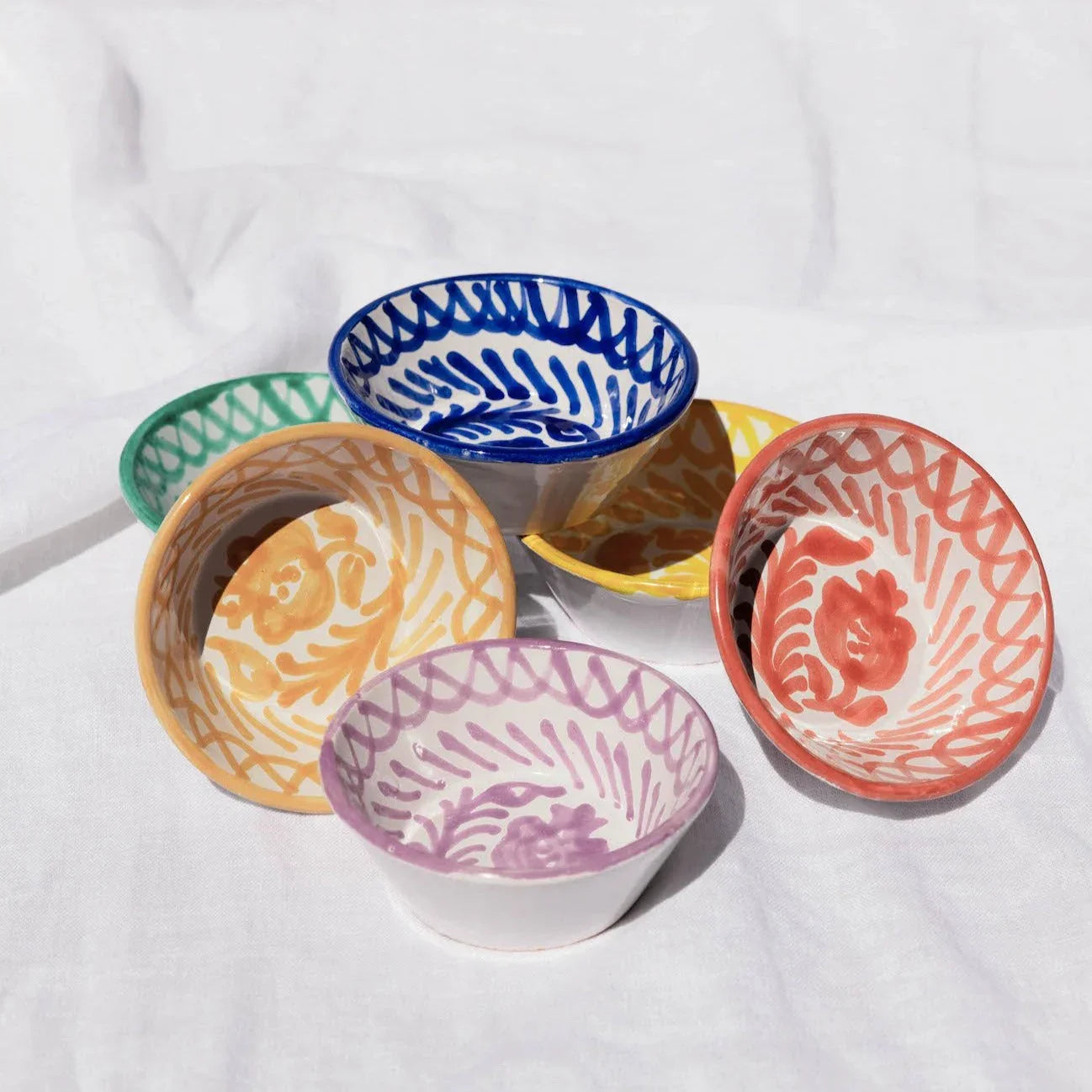 MINI bowl with hand painted designs - The Mayfair Hall