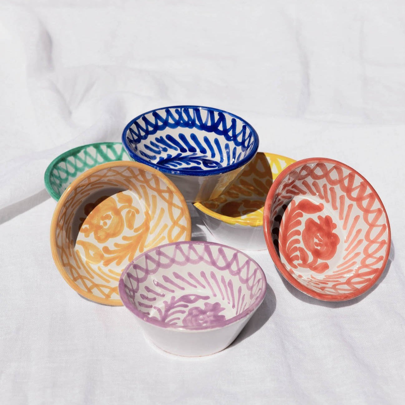 MINI bowl with hand painted designs - The Mayfair Hall