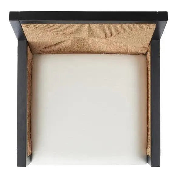 Safavieh Emilio Black-Natural Woven Accent Chair