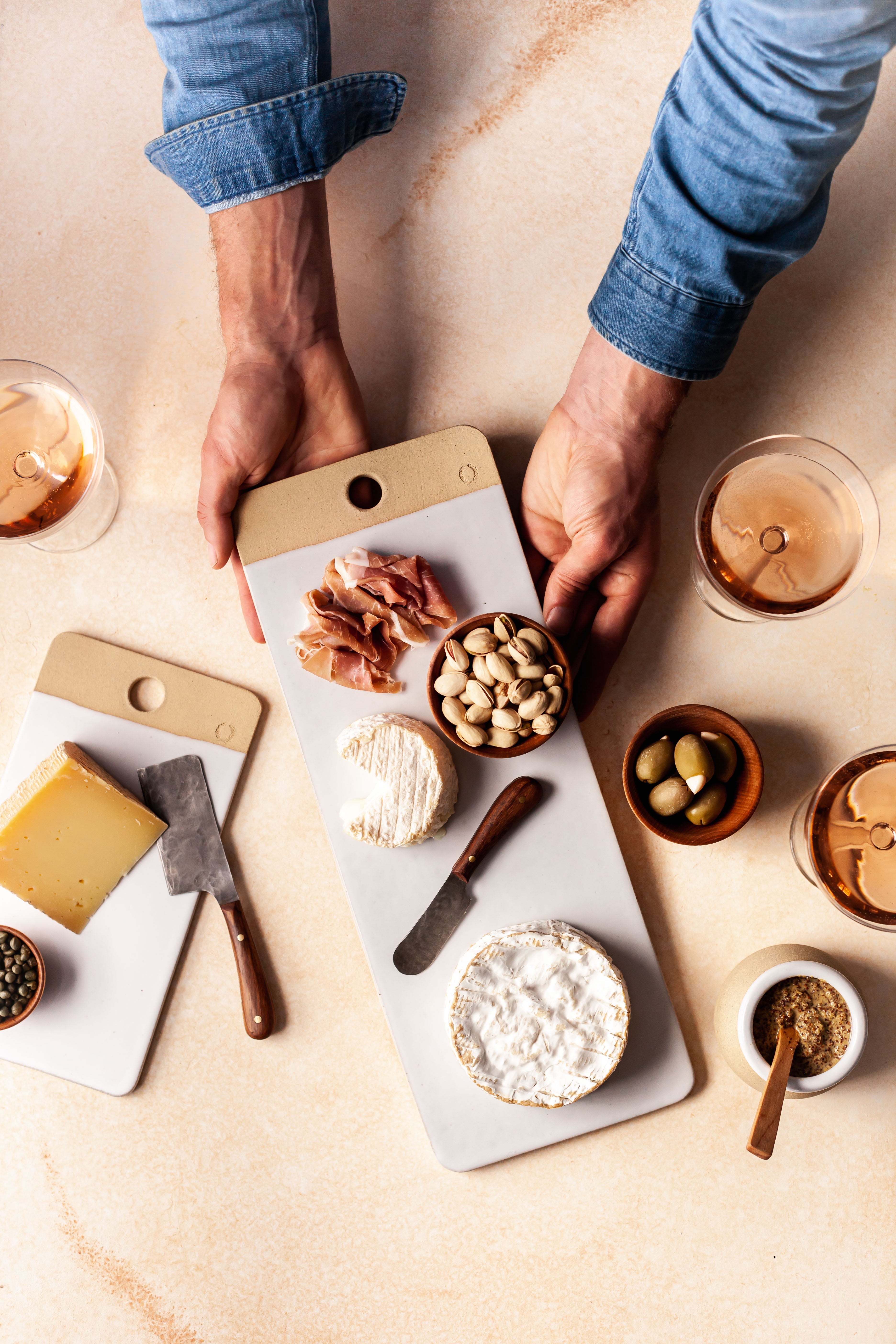 Rectangular Cheese Stone - Medium