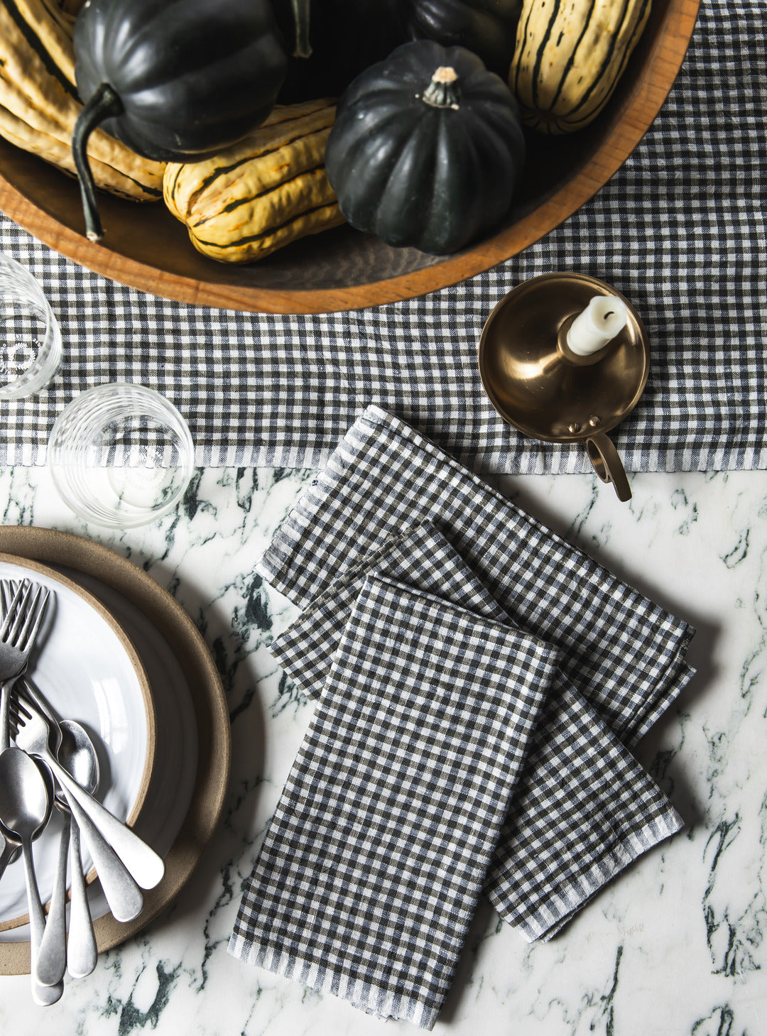 Farmhouse Gingham Napkins