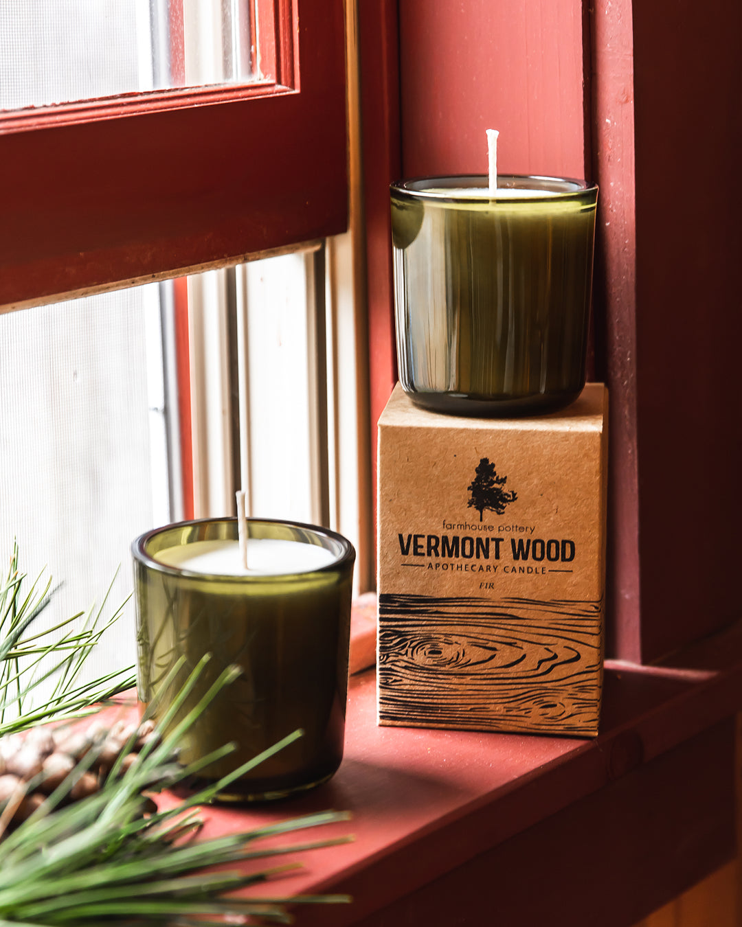 Vermont Wood Candle