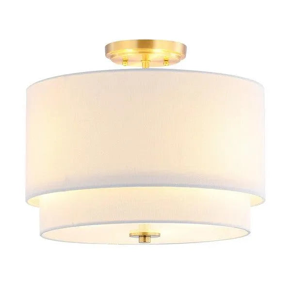 Safavieh Laconia White Flush Mount