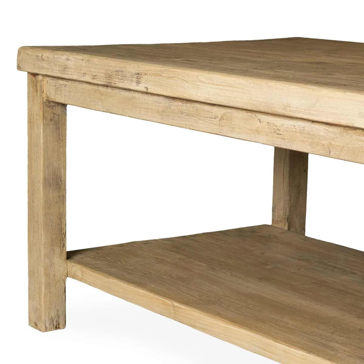 Fara Elm Center Island Table - The Mayfair Hall