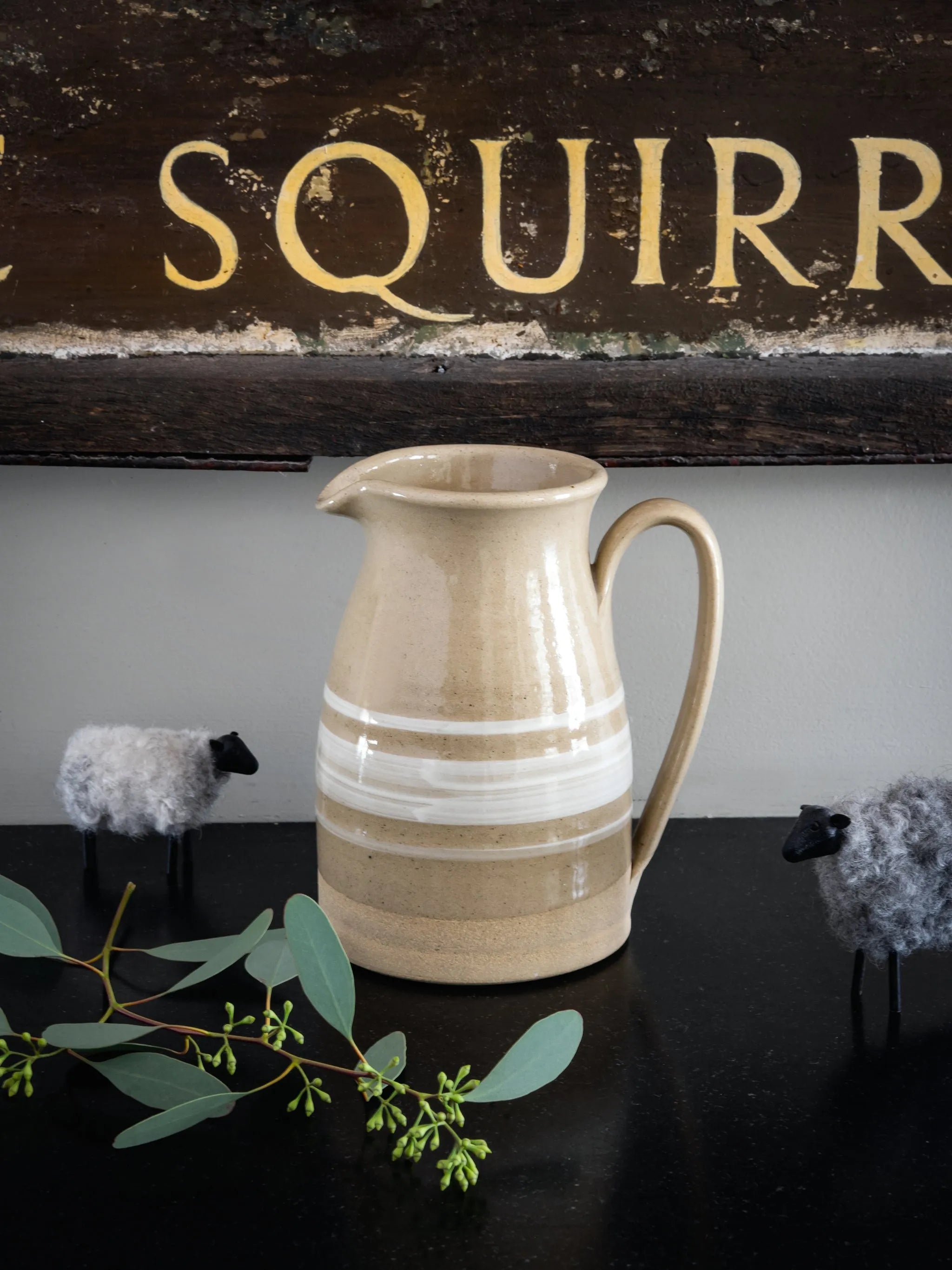 Farmhouse Pottery Yellowware Pitcher