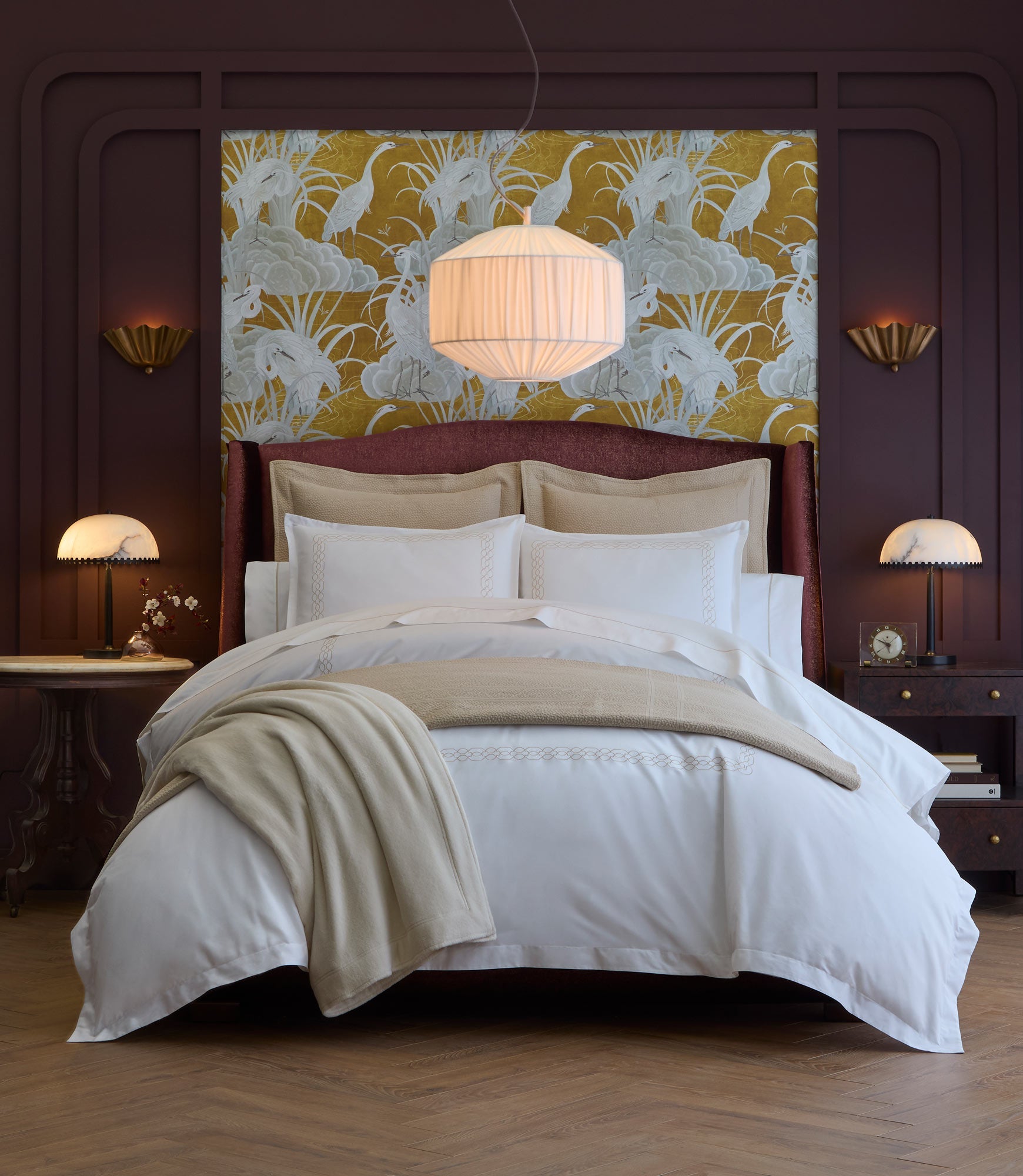 Filigree Classic Embroidered Duvet Set