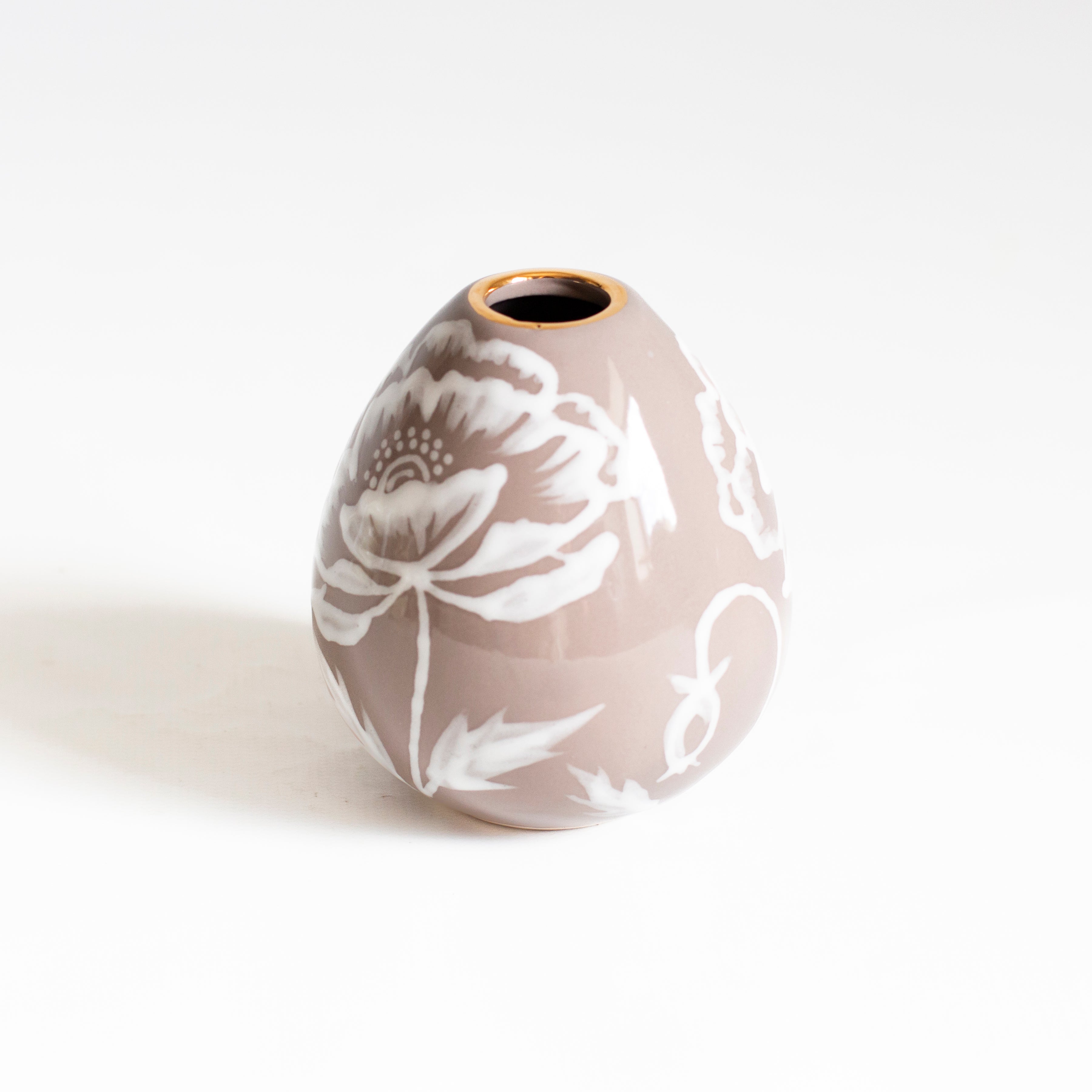 Fleur Bud Vase in Classic Poppy