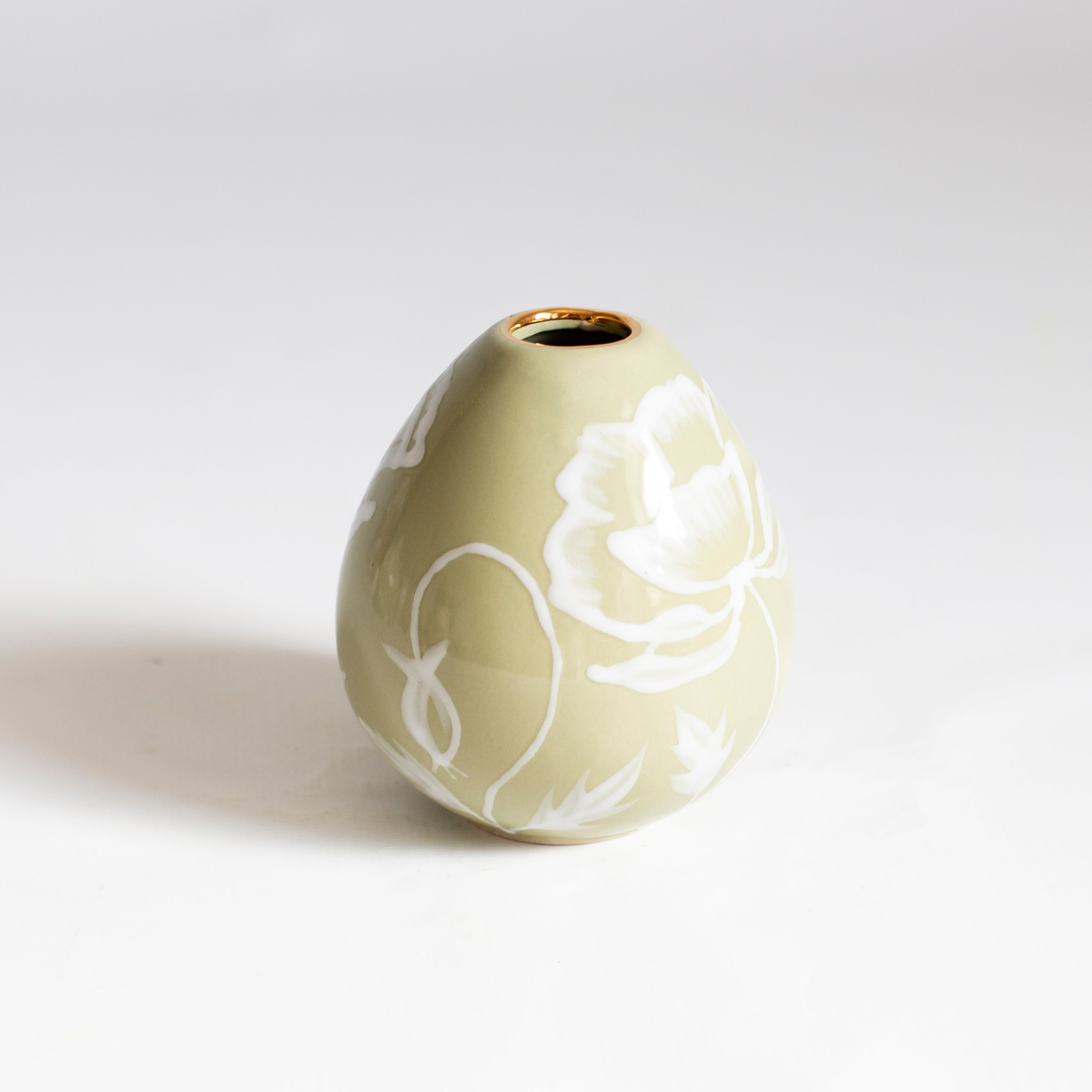 Fleur Bud Vase in Classic Poppy