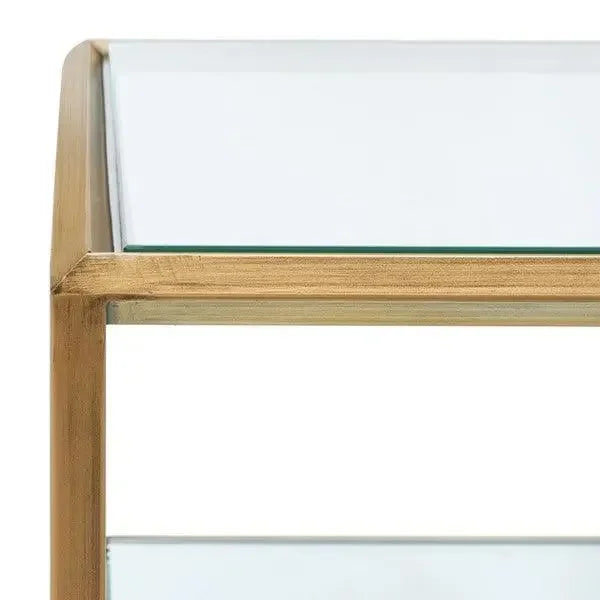 Safavieh Florabella Bronze Mirrored Coffee Table