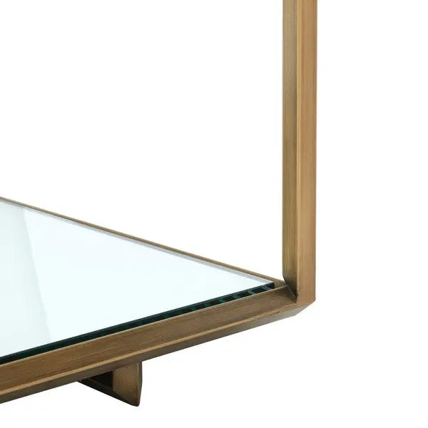Florabella Bronze Mirrored Coffee Table - The Mayfair Hall
