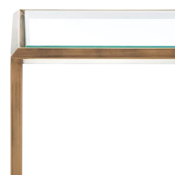 Florabella Bronze Mirrored Console Table - The Mayfair Hall