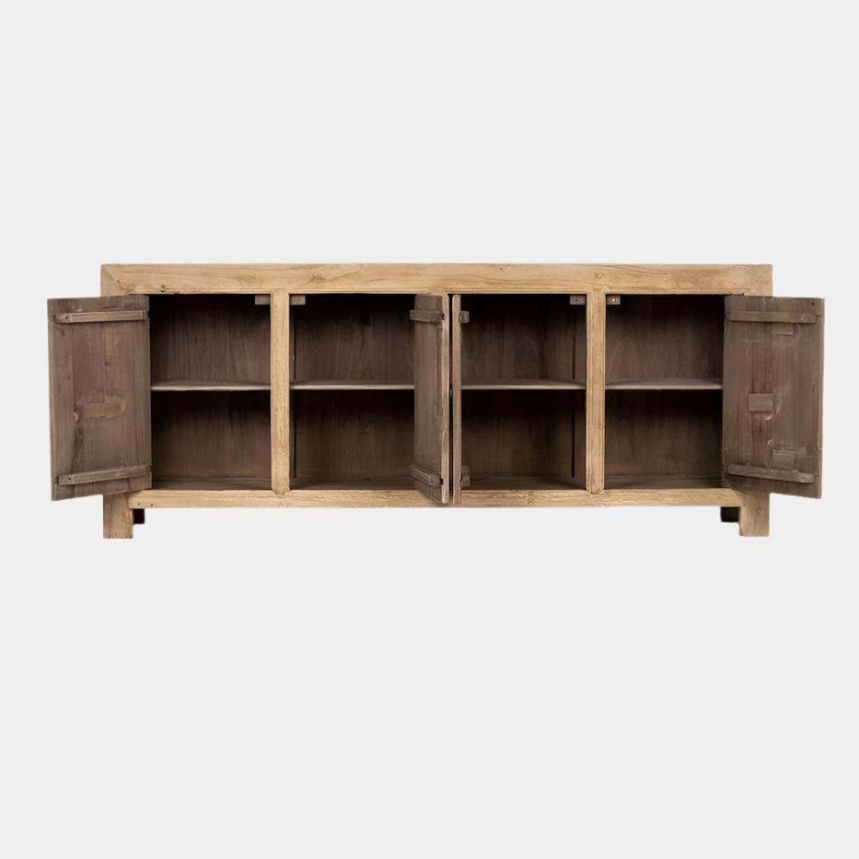Four Door Elm Sideboard - The Mayfair Hall