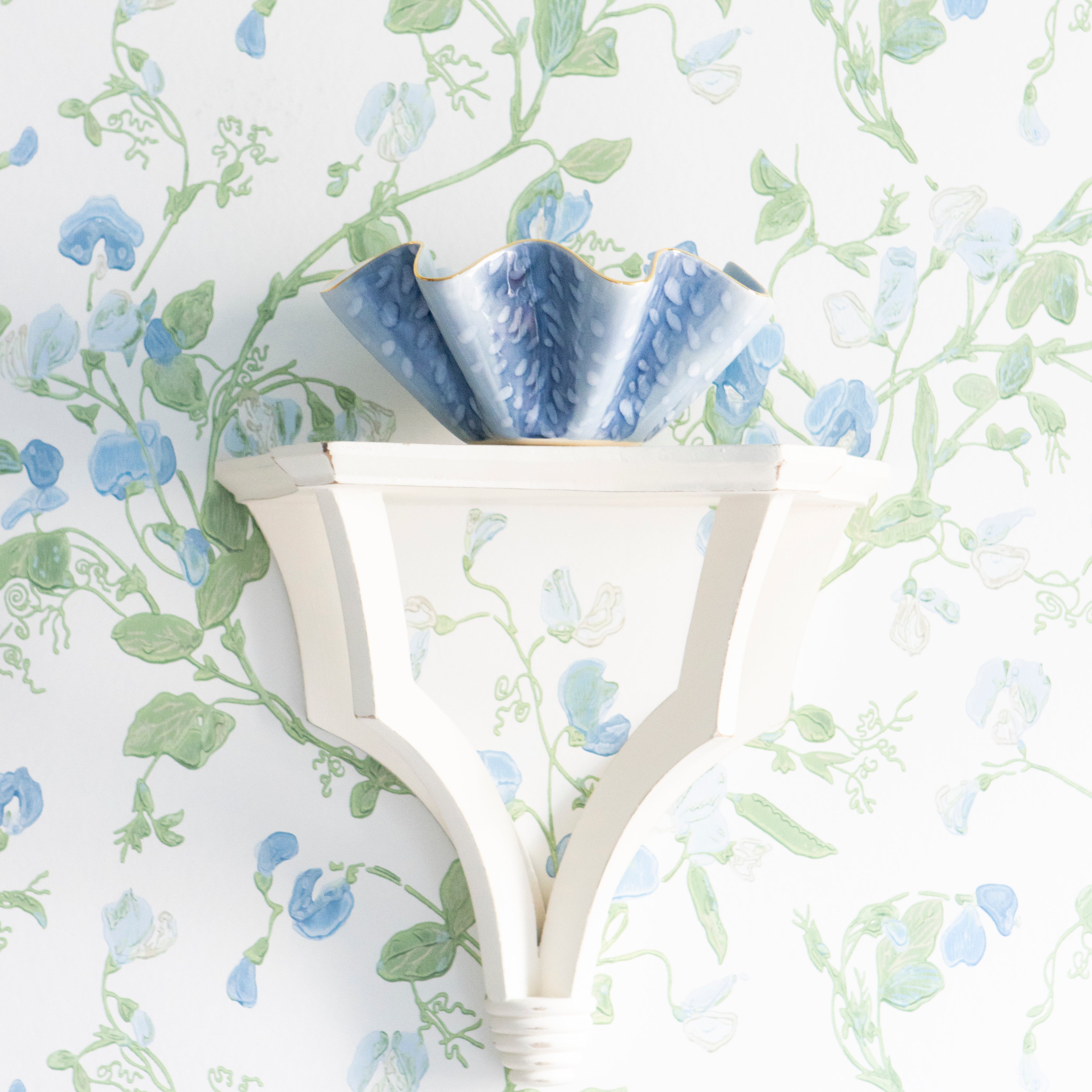 Bijou Blue Antelope Wavy Bowl