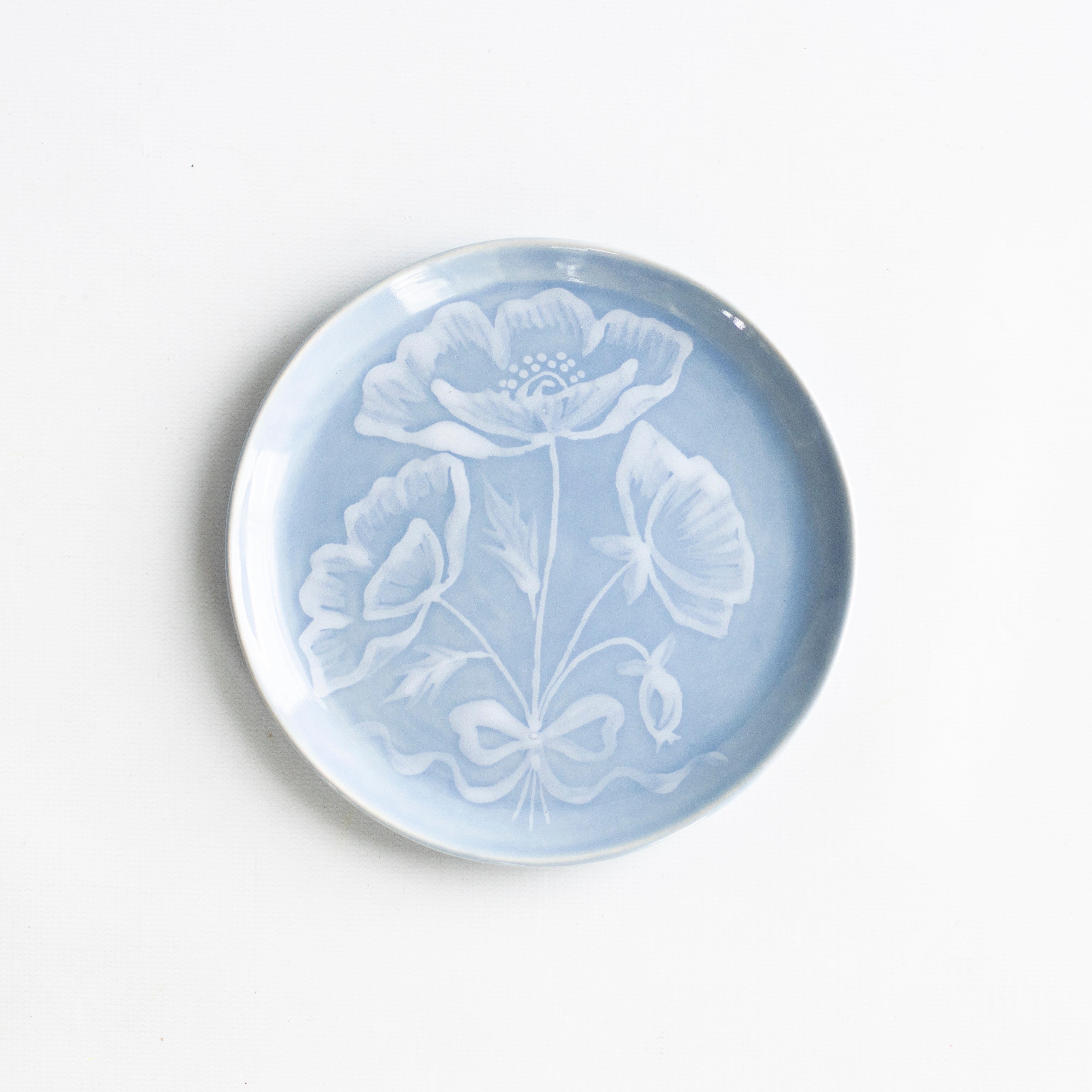 Keepsake Plate in Classic Poppy